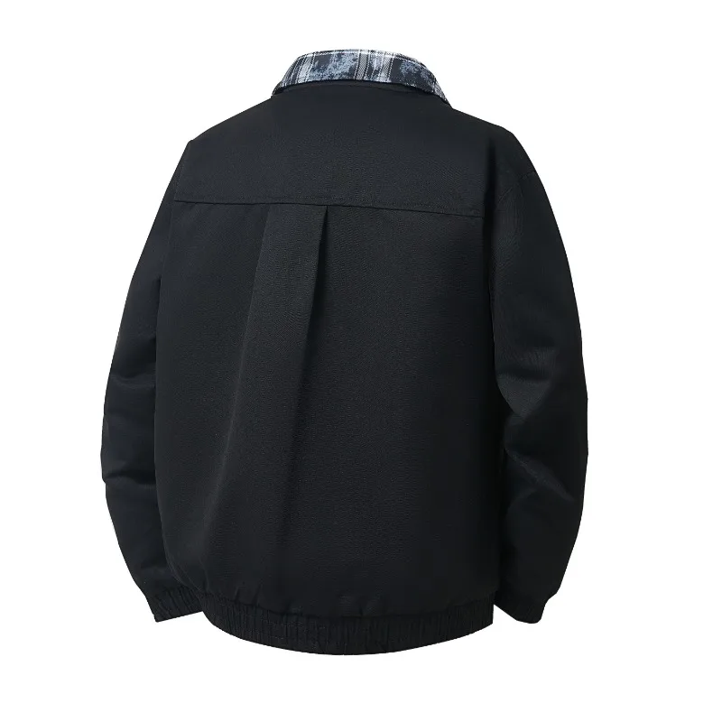 Jackets Turndown Collar Outdoor Fishing Wear Resistant Jackets Single Breasted Design Windproof Versatile Autumn Men's Clothing - Image 5