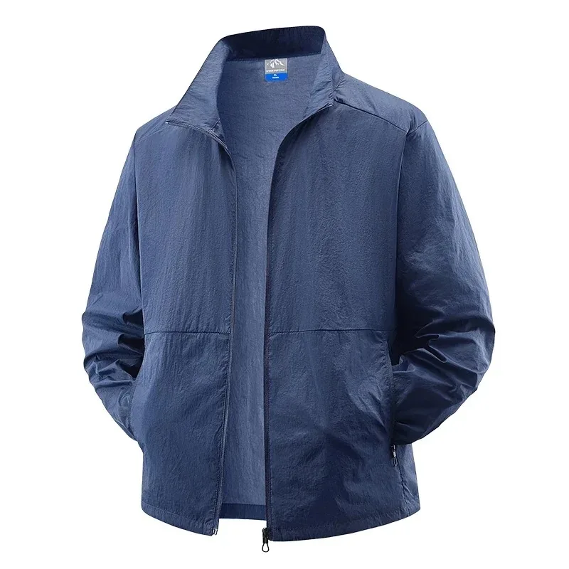 Men's Summer Skin Anti-UV Coats Plus Size Outdoor Breathable Quick Dry Suncreen Sun ProofMens Casual Jackets Clothing - Image 2