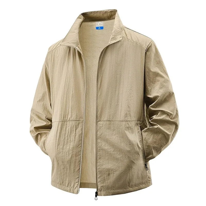 Men's Summer Skin Anti-UV Coats Plus Size Outdoor Breathable Quick Dry Suncreen Sun ProofMens Casual Jackets Clothing - Image 4
