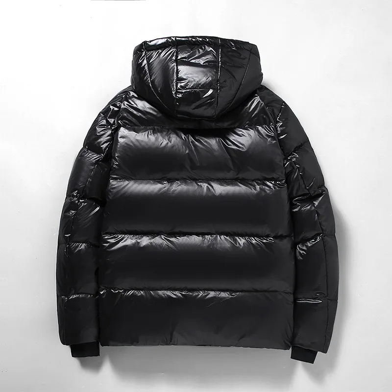Men Winter Down Jacket Graphene Black Gold Jacket Casual Fashion Trend Versatile Brand New Classic Outdoor Couple Hooded Outwear - Image 2